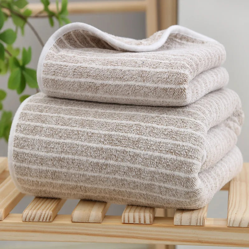 Soft Woven Towel Set – Quick Absorbent &amp; Lightweight