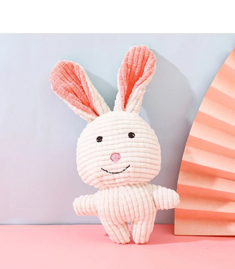 Plush Animal Chew Toy for Dogs – Soft and Squeaky Pet Toy