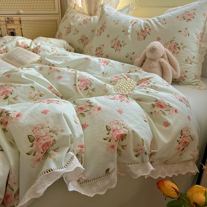 Princess Style Printed Duvet Cover Set – 3 Pieces