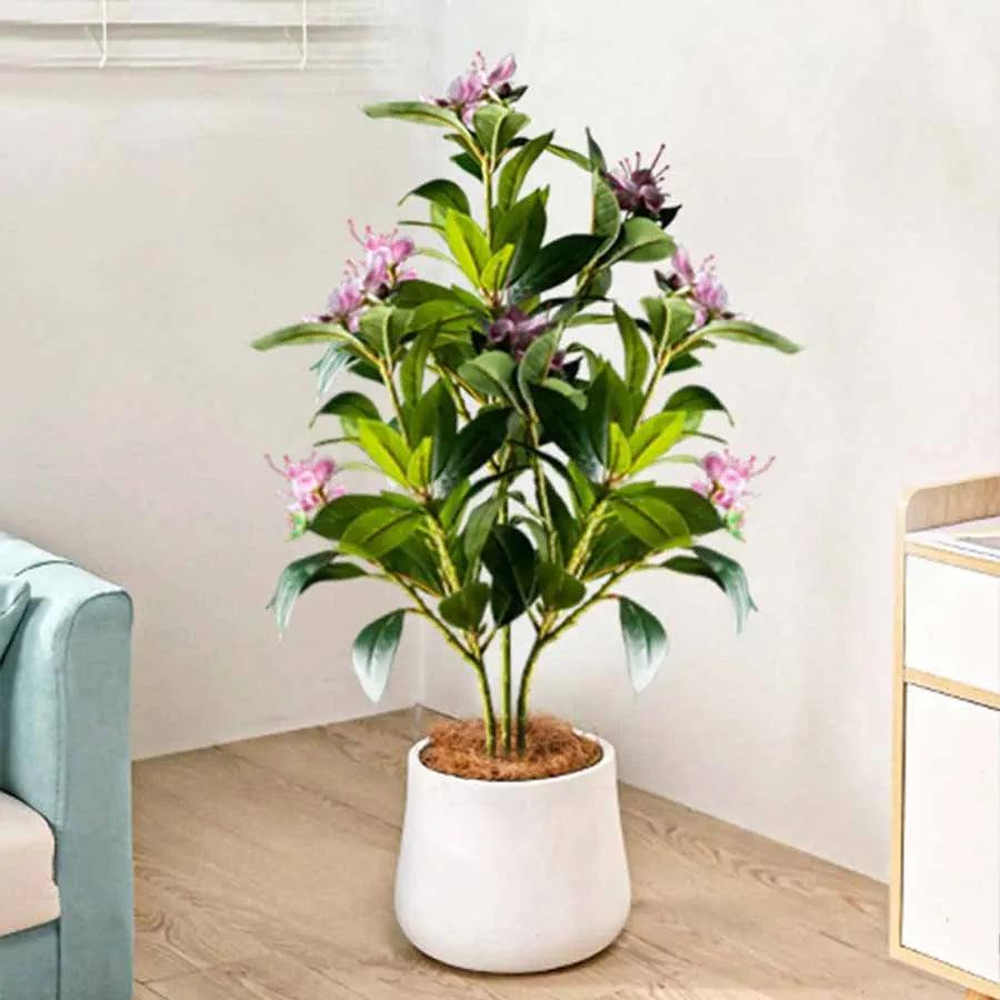 Artificial Ficus Tree – 31.5" to 47.2" Tall Tropical Fake Plant