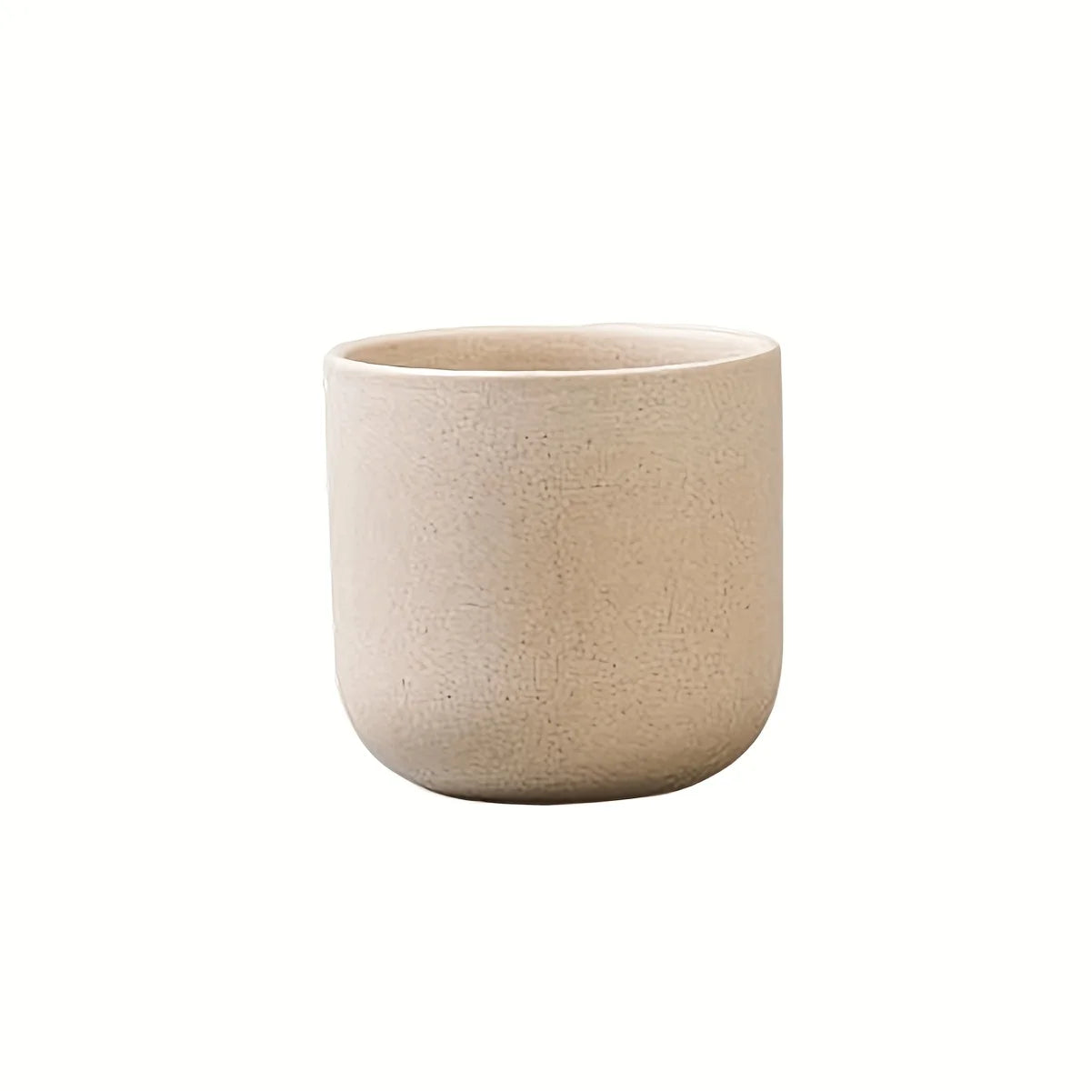 Ceramic Espresso Cup with Wooden Handle – Elegant and Minimalist Design