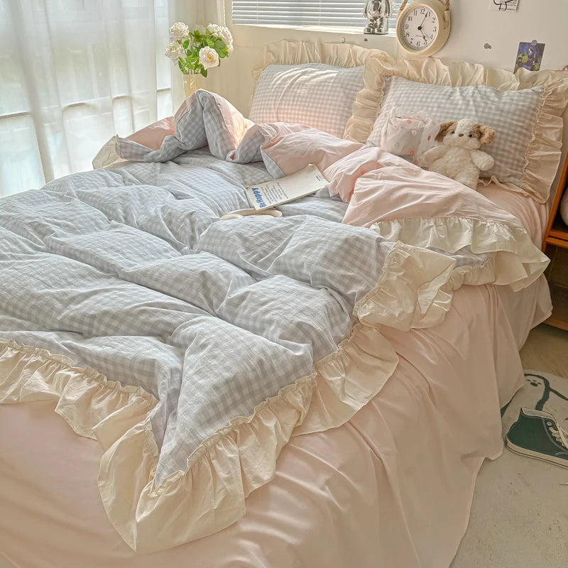 Ruffled Bedding Set
