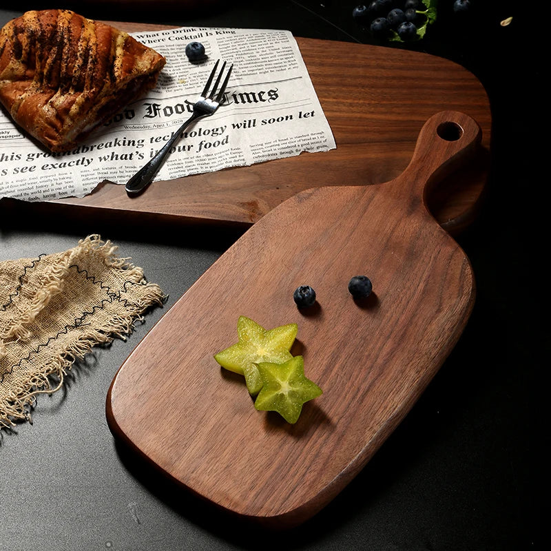 Black Walnut Wooden Serving Plate