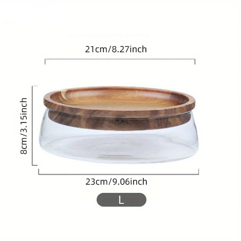 Large Eco-Friendly Food Storage Jar – Minimalist Design
