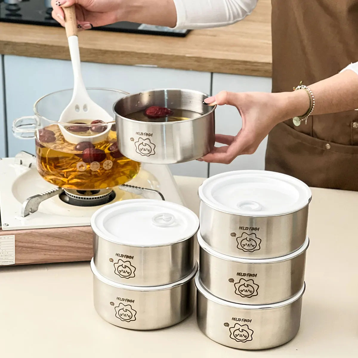 Stainless Steel Food Container – 1 Piece