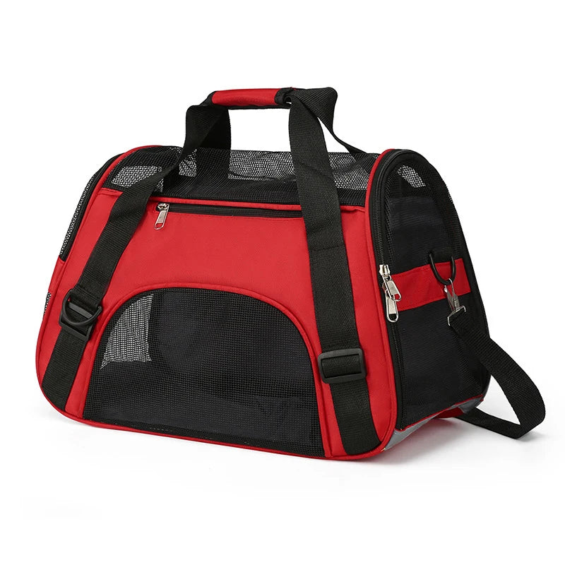 Breathable Pet Travel Bag – Soft-Sided Carrier for Small &amp; Medium Dogs