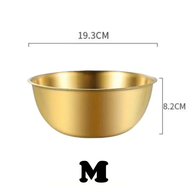 Stainless Steel Mixing Bowl Set – Set of 3 Sizes