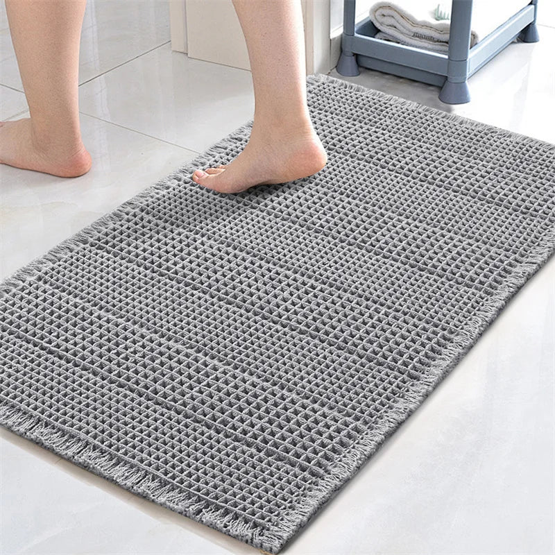 Non-Slip Microfiber Bathroom Mat