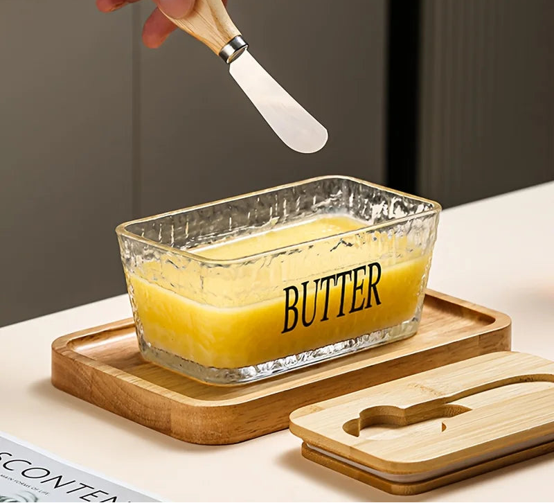 Butter Dish with Lid – Airtight Storage Container for Fresh Butter
