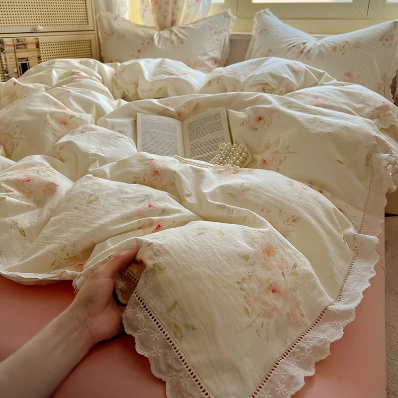 Princess Style Printed Duvet Cover Set – 3 Pieces