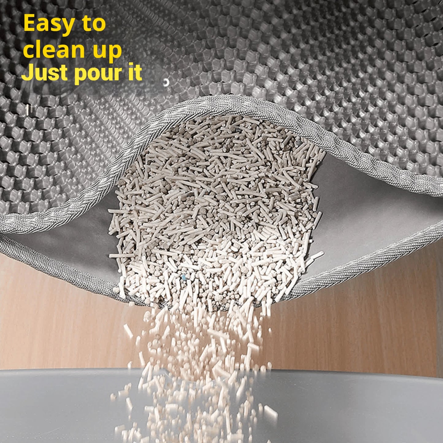 Double-Layer Waterproof Cat Litter Mat – Non-Slip, Washable EVA Material