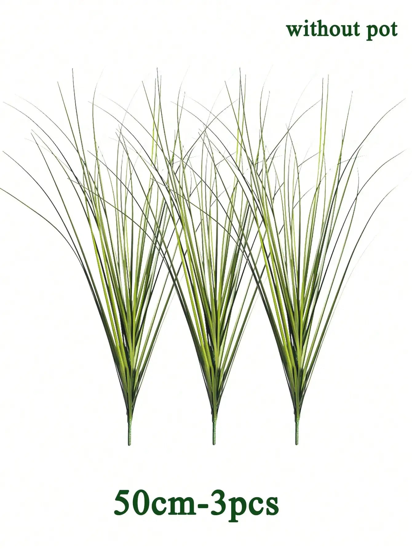 Artificial Tall Onion Grass – 19.7"–37.4" Decorative Faux Plant