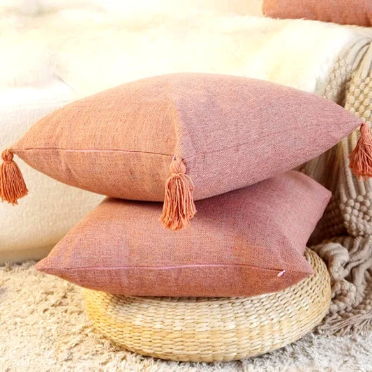 Palm Leaf Pattern Pillow Cover&nbsp;