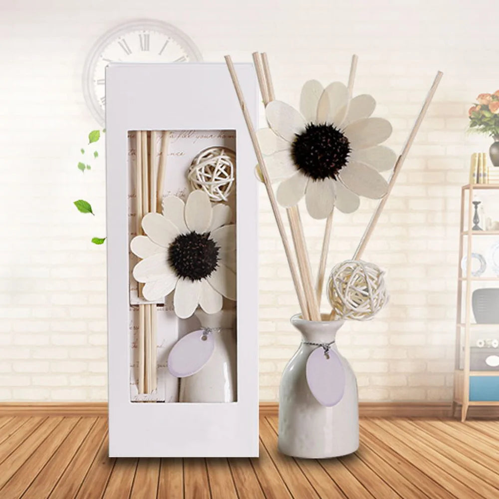 Rattan Diffuser Stick Set – 8.7 in Natural Reeds for Home Fragrance