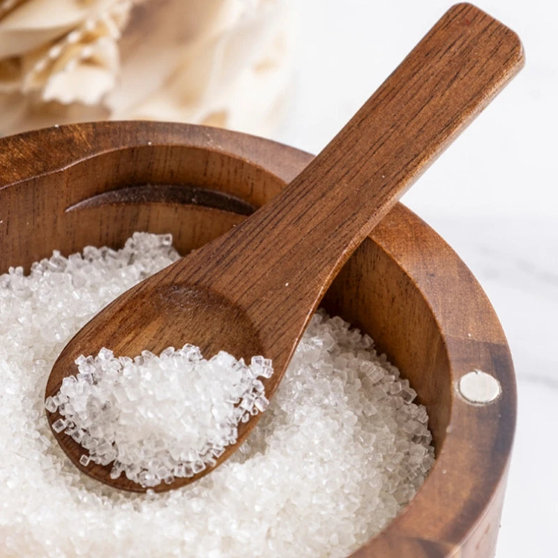 Ceramic Seasoning Storage Pot with Spoon