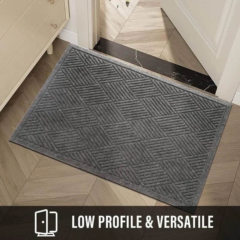Heavy-Duty Rubber Door Mat