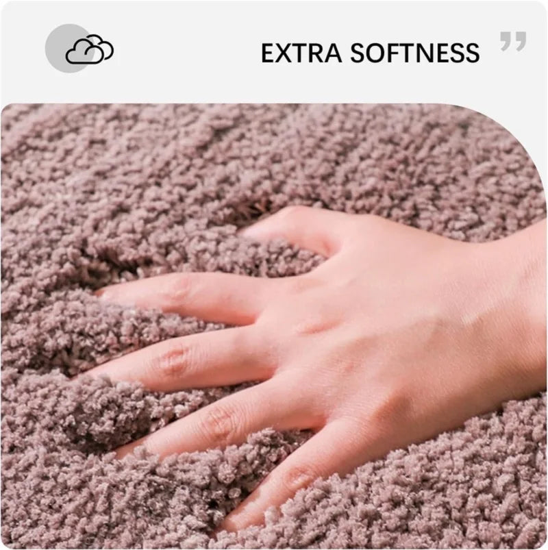 Ultra Soft Microfiber Non-Slip Bath Mat – Leaf Pattern