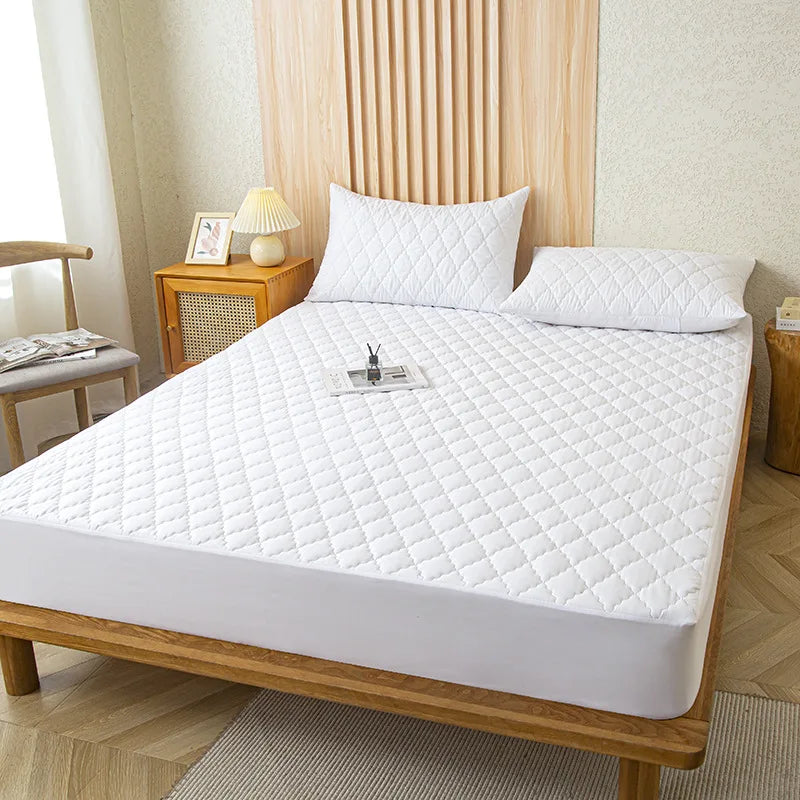 Waterproof Fitted Mattress Cover – Breathable &amp; Durable Bed Protection