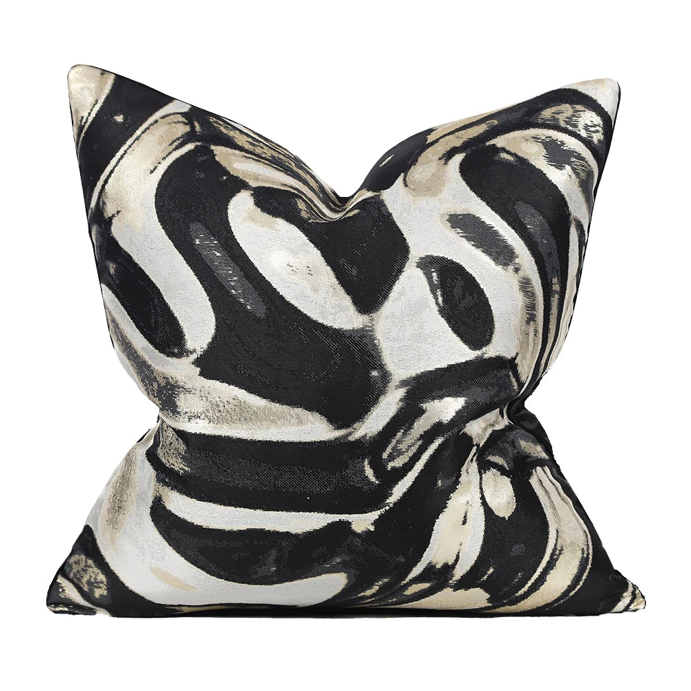 Embroidered Faux Corduroy Cushion Covers