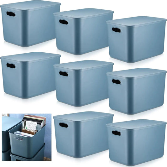Colorful Plastic Storage Bins – Multipurpose Organizer (Set of 1)
