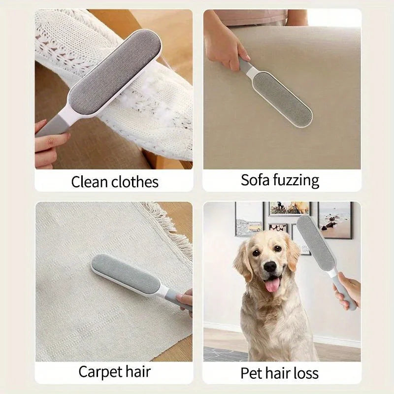 Pet Grooming Brush for Cats – Gentle &amp; Effective Shedding Tool