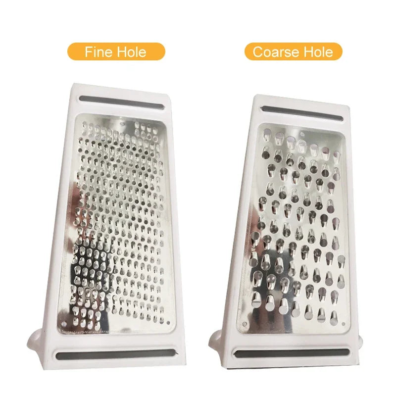 Multi-Purpose Stainless Steel Grater with Container