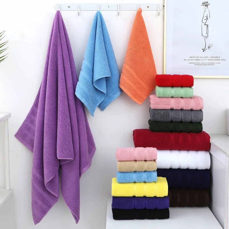 3-Piece 100% Cotton Towel Set