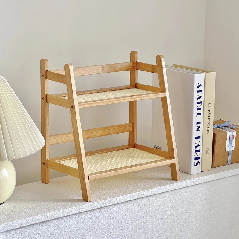 2-Tier Storage Rack – Compact Organizer Shelf