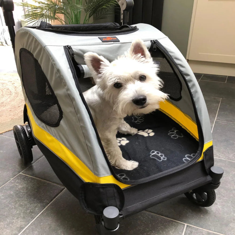 Foldable Large Pet Stroller for Medium and Large Dogs