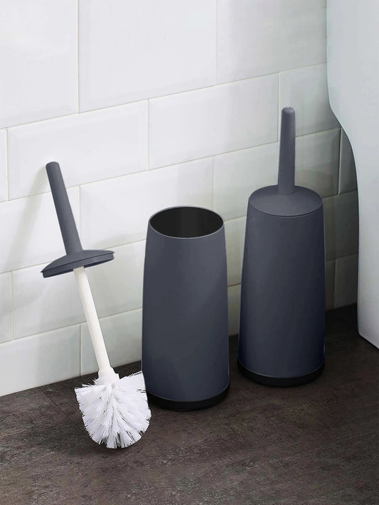 Long Handle Toilet Brush with Standing Base
