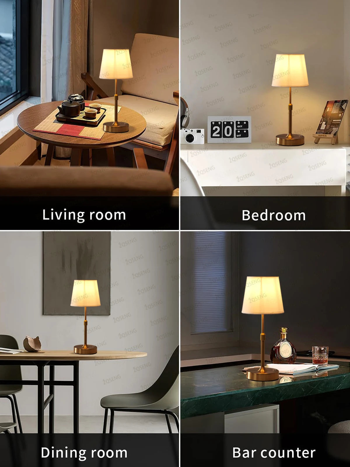 Adjustable Rechargeable LED Table Lamp