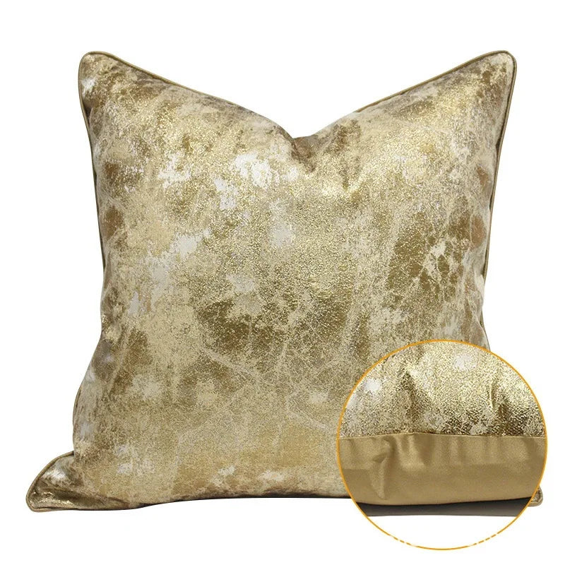 Embroidered Faux Corduroy Cushion Covers