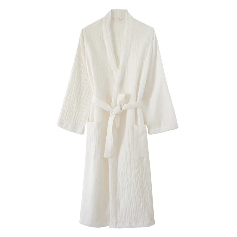 Elegant Cotton Robe – Lightweight &amp; Comfortable