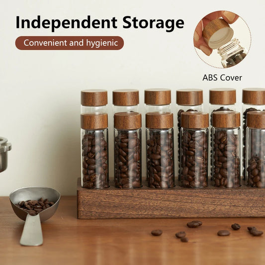 Glass Storage Bottle with Cover – Medium Size