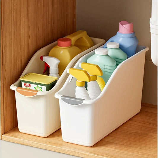 Multi-Purpose Plastic Storage Box – Stackable Organizer for Home &amp; Office