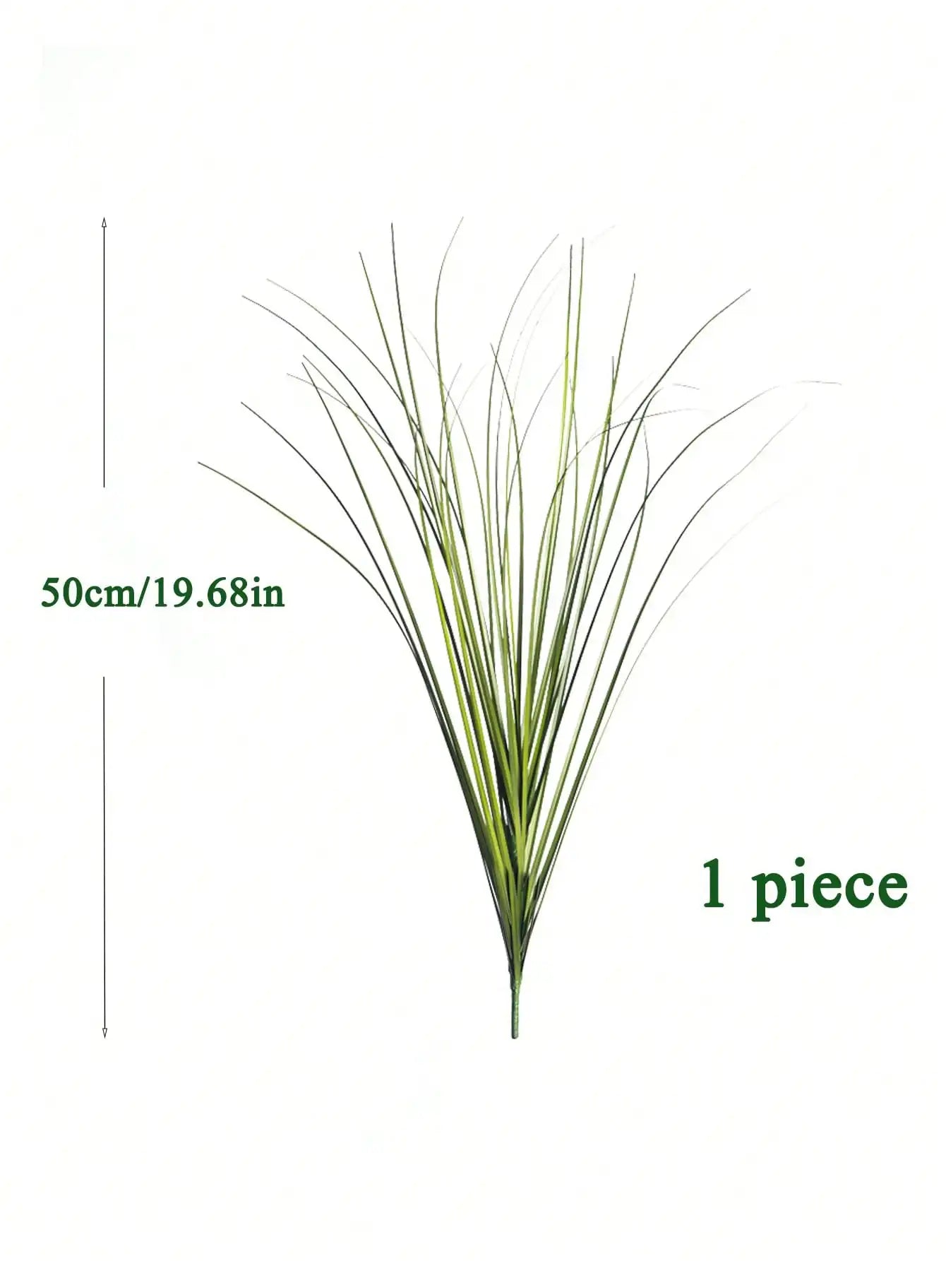 Artificial Tall Onion Grass – 19.7"–37.4" Decorative Faux Plant