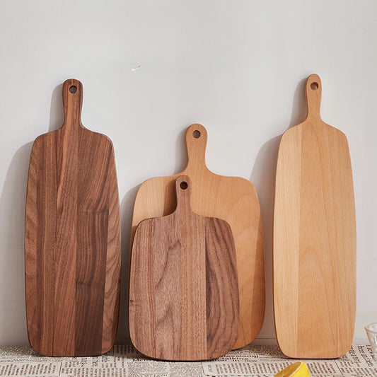 Irregular Wooden Chopping Board – Dual-Sided Design