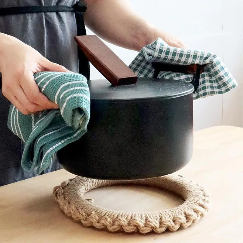 Cotton Kitchen Dish Towels – 100% Pure Cotton, Absorbent & Durable Waffle Weave