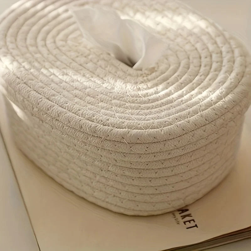 Foldable Fabric Storage Basket with Lid – Multi-Purpose Organizer