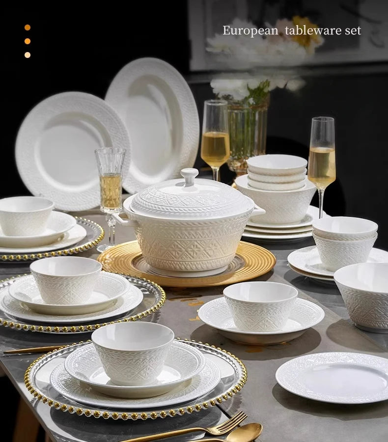 Porcelain Steak Plate