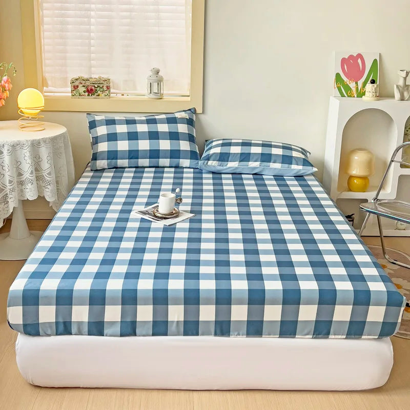 Soft &amp; Breathable Fitted Sheet – Solid Color