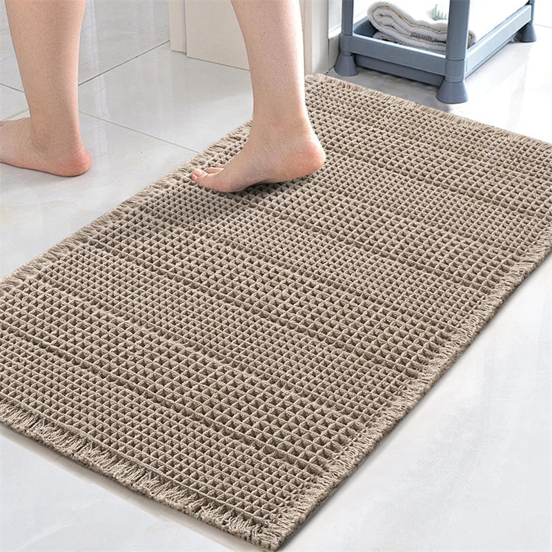 Non-Slip Microfiber Bathroom Mat