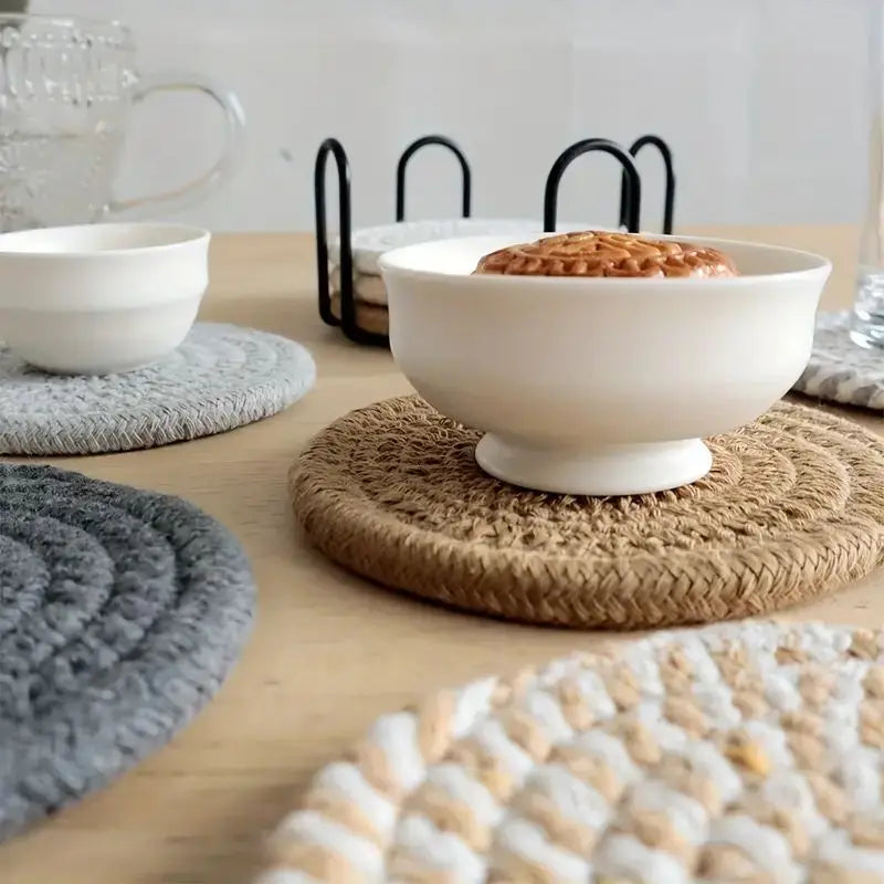 Round Cloth Table Mat – Prairie Chic Style