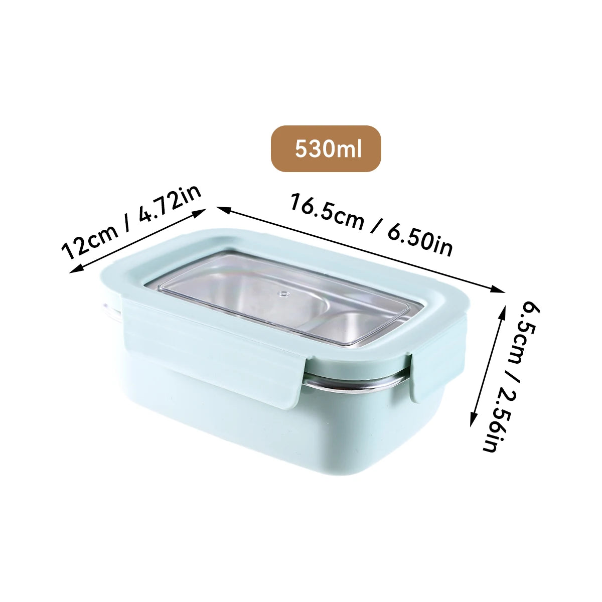 Stainless Steel Leakproof Food Container – Rectangle