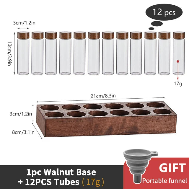 Glass Storage Bottle with Cover – Medium Size
