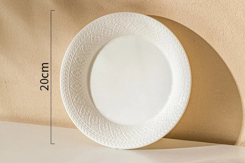 Porcelain Steak Plate
