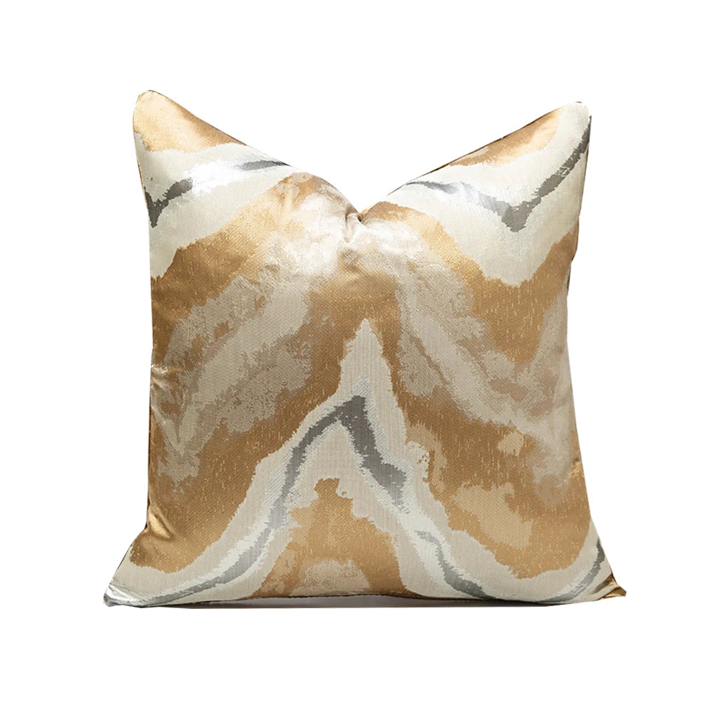 Embroidered Faux Corduroy Cushion Covers