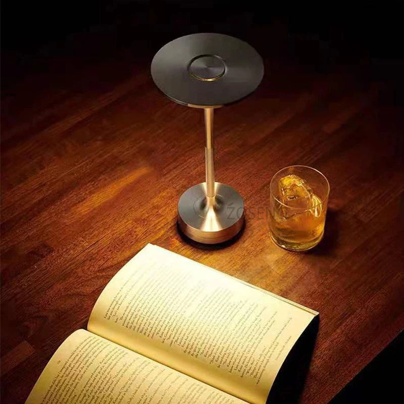 Modern Rechargeable LED Table Lamp – Touch Control, Wireless, Dimmable