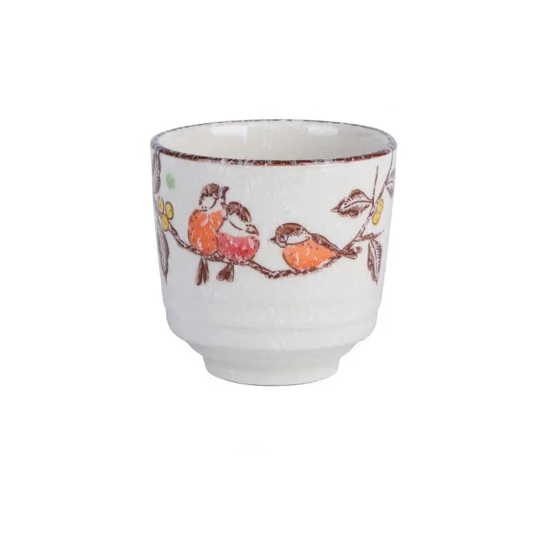 Hand-Painted Ceramic Tea Cup