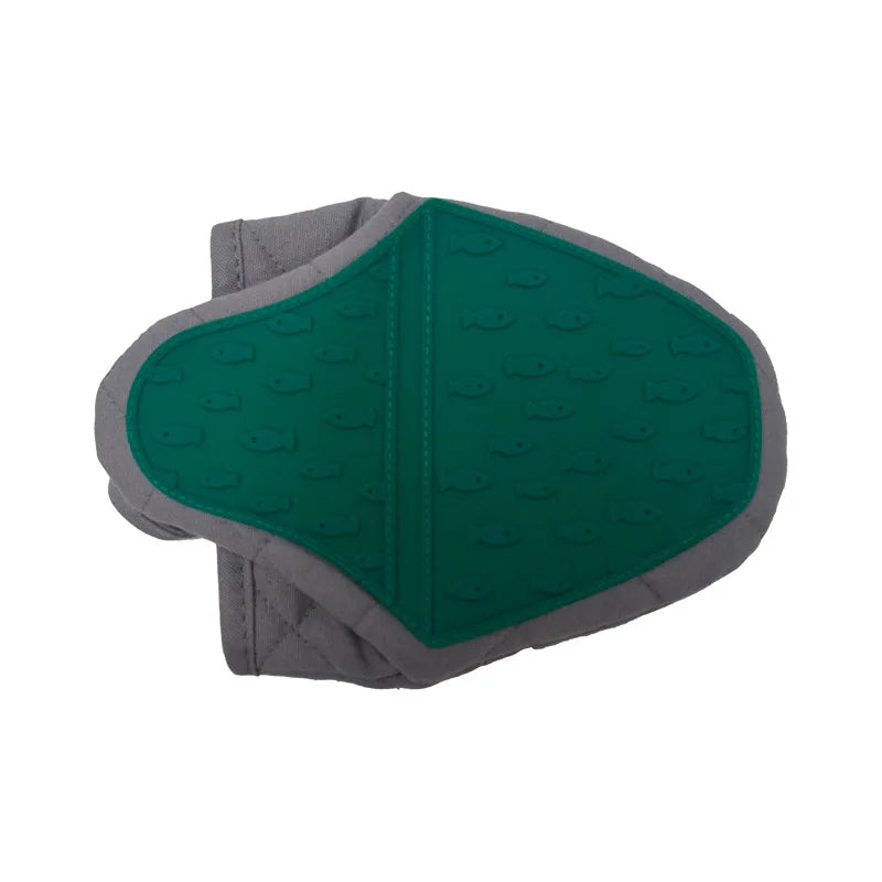 Silicone &amp; Cotton Heat-Resistant Oven Glove